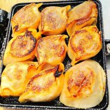 キャンプ飯ホットサンドクッカーで失敗しない焼き餃子